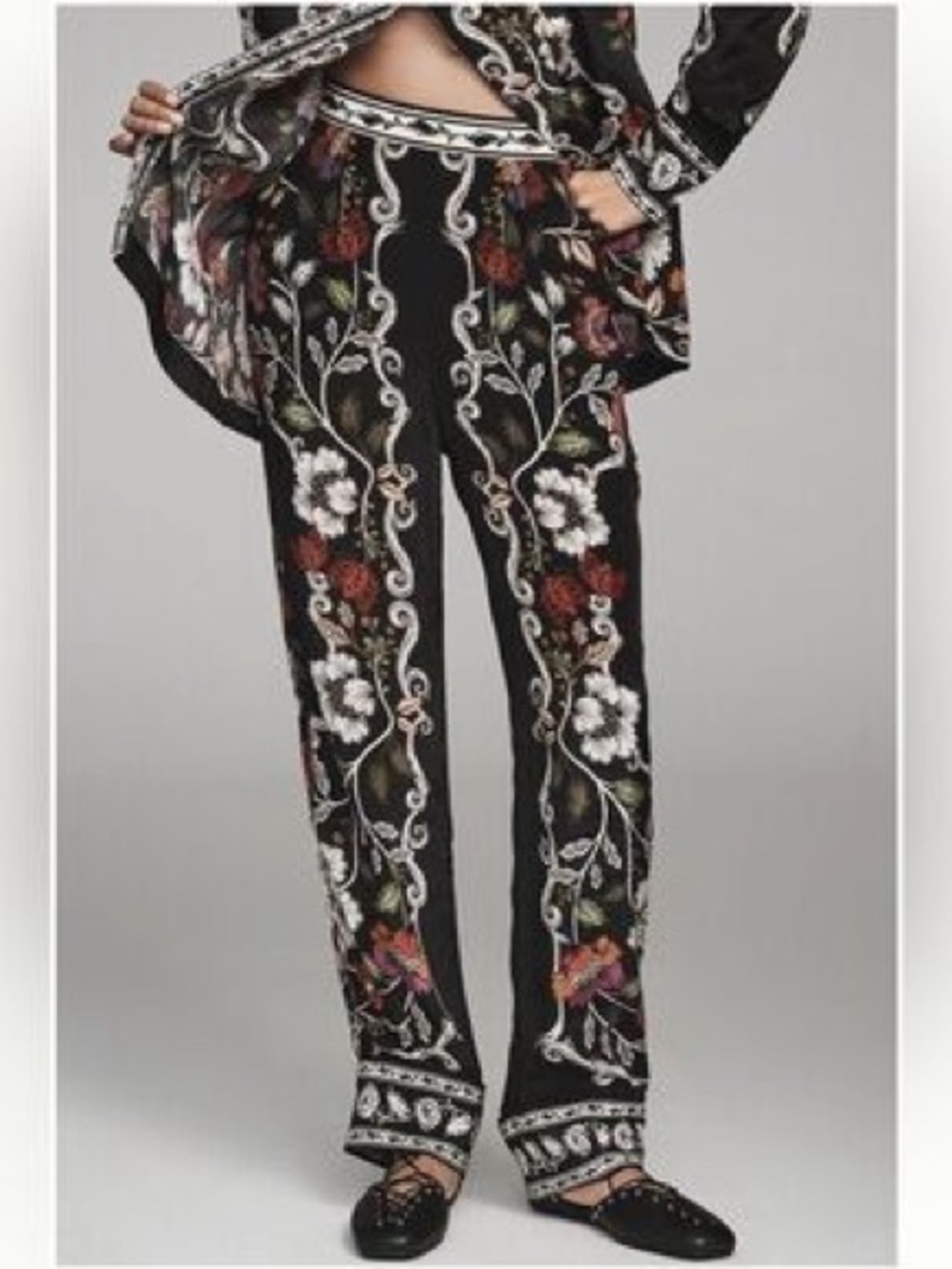 Farm Rio Rocco Flower Pants NWT - Picture 5 of 5